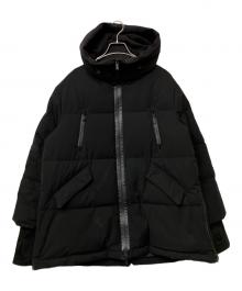 nano・universe×西川ダウン（ナノ・ユニバース×ニシカワダウン）の古着「ダウンジャケット」｜ブラック