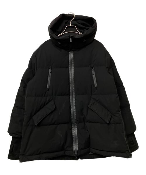 nano・universe（ナノ・ユニバース）nano・universe (ナノ・ユニバース) 西川ダウン (ニシカワダウン) ダウンジャケット ブラック サイズ:2の古着・服飾アイテム