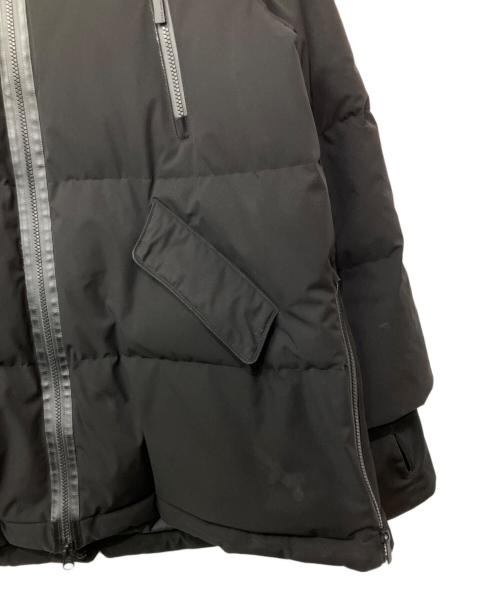 nano・universe（ナノ・ユニバース）nano・universe (ナノ・ユニバース) 西川ダウン (ニシカワダウン) ダウンジャケット ブラック サイズ:2の古着・服飾アイテム