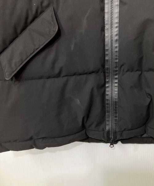 nano・universe（ナノ・ユニバース）nano・universe (ナノ・ユニバース) 西川ダウン (ニシカワダウン) ダウンジャケット ブラック サイズ:2の古着・服飾アイテム