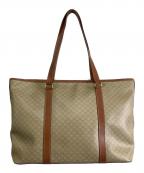 ）の古着「マカダム　トートバッグ」｜ベージュ×ブラウン