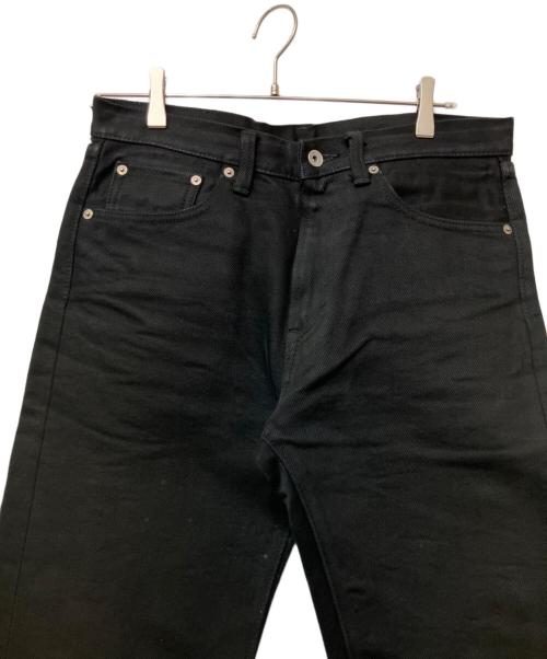 IRON HEART（アイアンハート）IRON HEART (アイアンハート) ブラックデニム ブラック サイズ:W32の古着・服飾アイテム