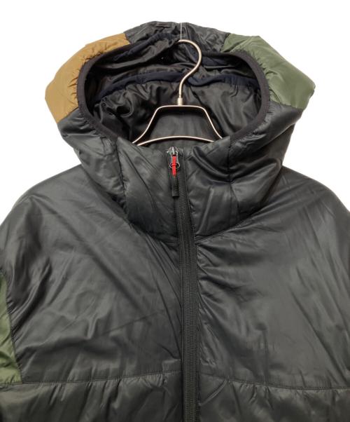 BRIEFING（ブリーフィング）BRIEFING (ブリーフィング) ナイロンジャケット ブラック×ブラウン サイズ:Lの古着・服飾アイテム