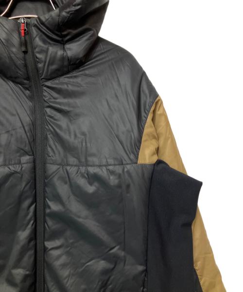 BRIEFING（ブリーフィング）BRIEFING (ブリーフィング) ナイロンジャケット ブラック×ブラウン サイズ:Lの古着・服飾アイテム