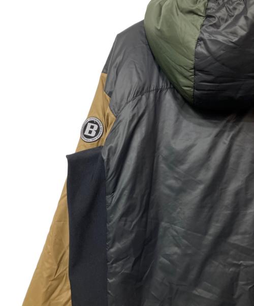 BRIEFING（ブリーフィング）BRIEFING (ブリーフィング) ナイロンジャケット ブラック×ブラウン サイズ:Lの古着・服飾アイテム