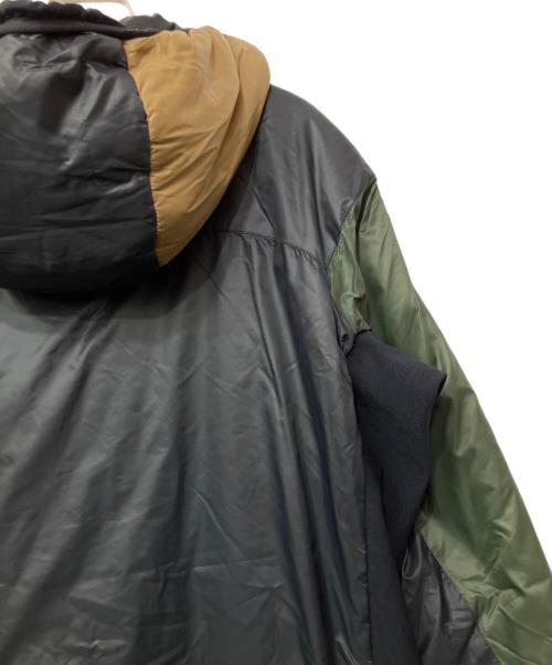 BRIEFING（ブリーフィング）BRIEFING (ブリーフィング) ナイロンジャケット ブラック×ブラウン サイズ:Lの古着・服飾アイテム