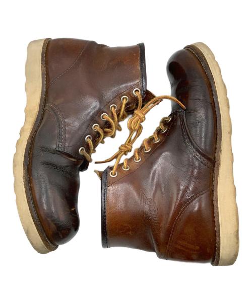 RED WING（レッドウィング）RED WING (レッドウィング) ブーツ ブラウン サイズ:USA 8　1/2の古着・服飾アイテム