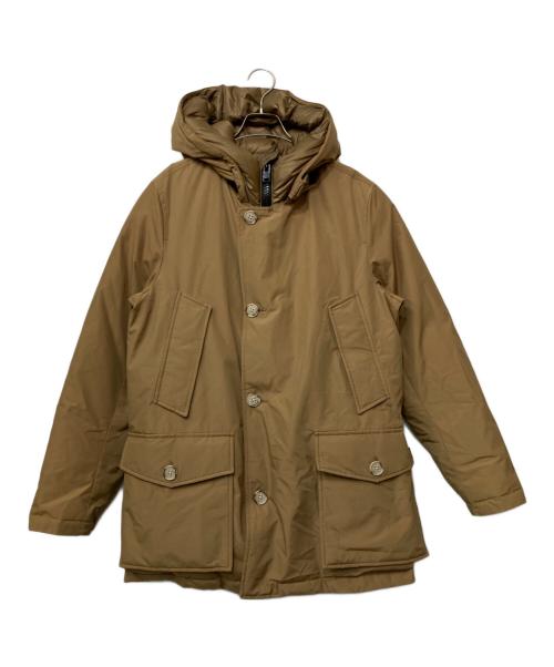 WOOLRICH（ウールリッチ）WOOLRICH (ウールリッチ) ダウンジャケット ベージュ サイズ:Sの古着・服飾アイテム