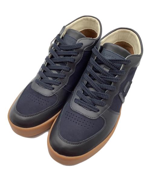 Sangacio（サンガッチョ）SANGACIO (サンガッチョ) ミッドカットスニーカー ネイビー サイズ:24.5の古着・服飾アイテム