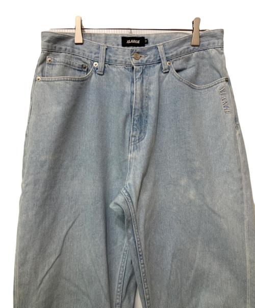 X-LARGE（エクストララージ）X-LARGE (エクストララージ) デニムパンツ ブルー サイズ:W32の古着・服飾アイテム