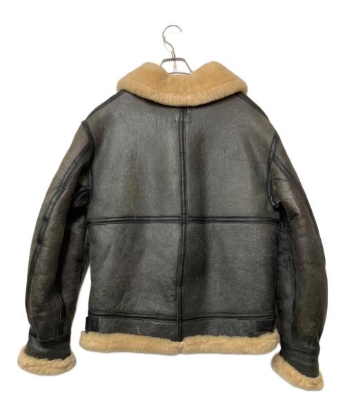 ORCHARD（オーチャード）ORCHARD (オーチャード) B-3ムートンジャケット ブラック サイズ:36の古着・服飾アイテム