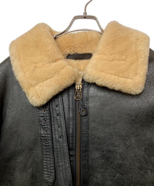 ORCHARD（オーチャード）ORCHARD (オーチャード) B-3ムートンジャケット ブラック サイズ:36の古着・服飾アイテム