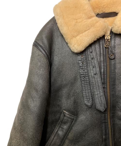 ORCHARD（オーチャード）ORCHARD (オーチャード) B-3ムートンジャケット ブラック サイズ:36の古着・服飾アイテム