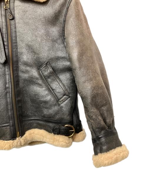 ORCHARD（オーチャード）ORCHARD (オーチャード) B-3ムートンジャケット ブラック サイズ:36の古着・服飾アイテム