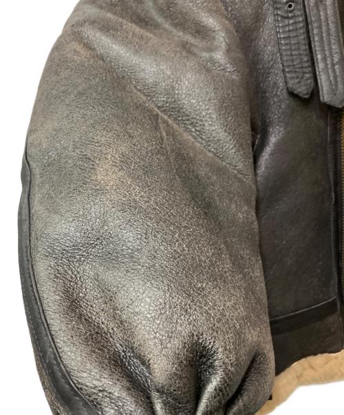 ORCHARD（オーチャード）ORCHARD (オーチャード) B-3ムートンジャケット ブラック サイズ:36の古着・服飾アイテム