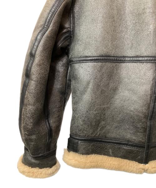 ORCHARD（オーチャード）ORCHARD (オーチャード) B-3ムートンジャケット ブラック サイズ:36の古着・服飾アイテム