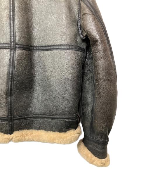 ORCHARD（オーチャード）ORCHARD (オーチャード) B-3ムートンジャケット ブラック サイズ:36の古着・服飾アイテム
