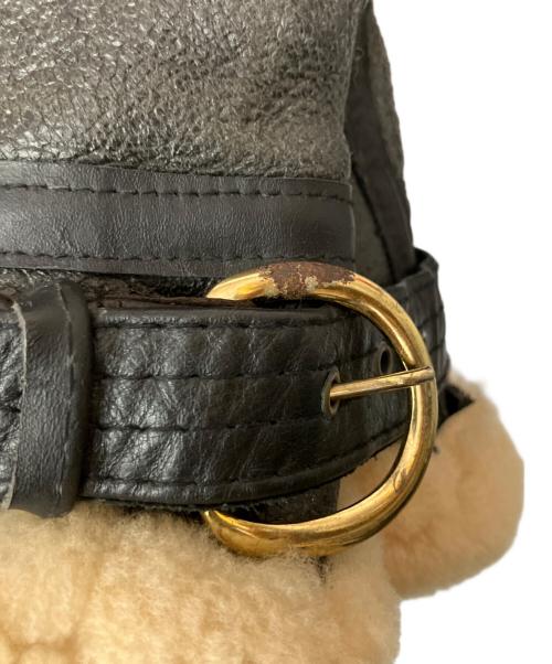 ORCHARD（オーチャード）ORCHARD (オーチャード) B-3ムートンジャケット ブラック サイズ:36の古着・服飾アイテム