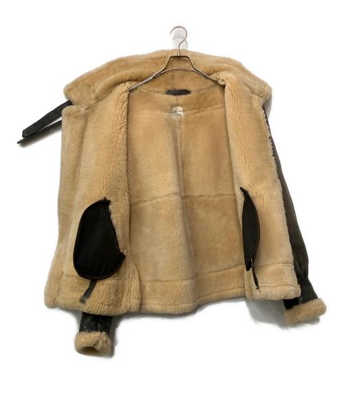 ORCHARD（オーチャード）ORCHARD (オーチャード) B-3ムートンジャケット ブラック サイズ:36の古着・服飾アイテム