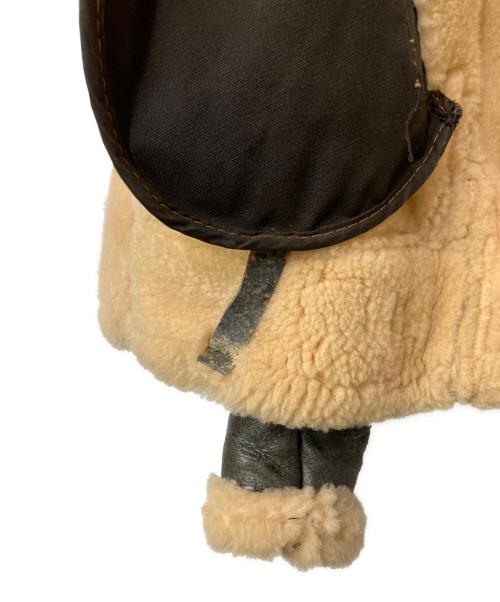 ORCHARD（オーチャード）ORCHARD (オーチャード) B-3ムートンジャケット ブラック サイズ:36の古着・服飾アイテム