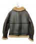 ORCHARD (オーチャード) B-3ムートンジャケット ブラック サイズ:36：15000円