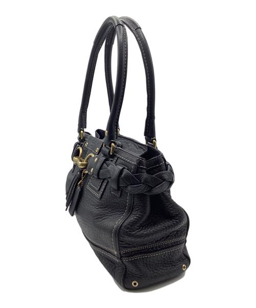 COACH（コーチ）COACH (コーチ) ハンドバッグ ブラックの古着・服飾アイテム