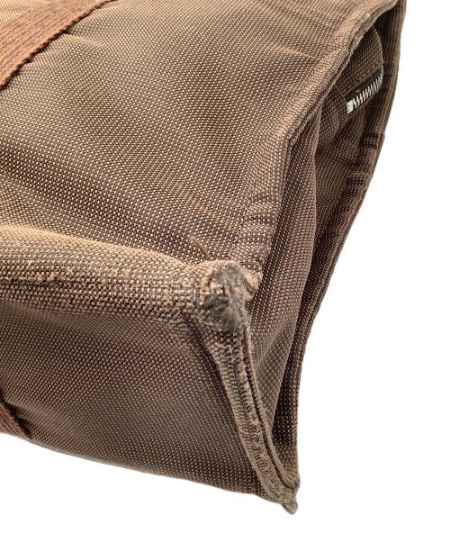 HERMES（エルメス）HERMES (エルメス) エールラインMM　トートバッグ ブラウンの古着・服飾アイテム