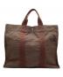 HERMES（エルメス）の古着「エールラインMM　トートバッグ」｜ブラウン