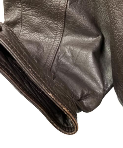 SEAHOP（シーホップ）SEAHOP (シーホップ) ボンバージャケット ブラウン サイズ:Lの古着・服飾アイテム