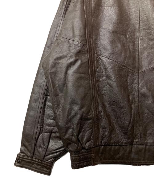 SEAHOP（シーホップ）SEAHOP (シーホップ) ボンバージャケット ブラウン サイズ:Lの古着・服飾アイテム