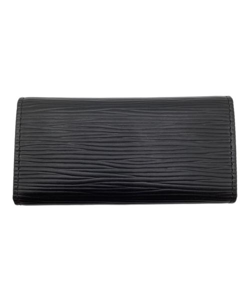 LOUIS VUITTON（ルイ ヴィトン）LOUIS VUITTON (ルイ ヴィトン) ミュルティクレ　キーケース ブラックの古着・服飾アイテム