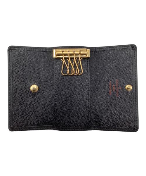LOUIS VUITTON（ルイ ヴィトン）LOUIS VUITTON (ルイ ヴィトン) ミュルティクレ　キーケース ブラックの古着・服飾アイテム