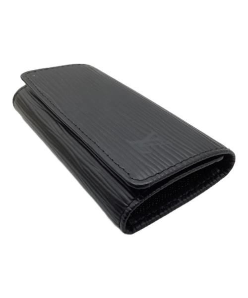 LOUIS VUITTON（ルイ ヴィトン）LOUIS VUITTON (ルイ ヴィトン) ミュルティクレ　キーケース ブラックの古着・服飾アイテム