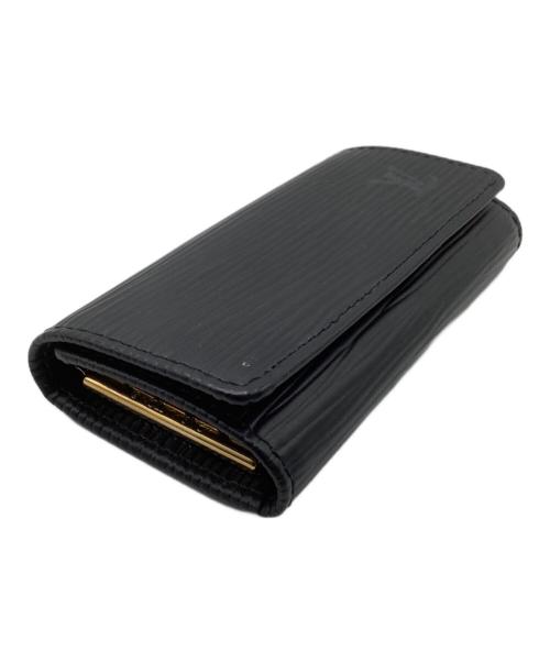 LOUIS VUITTON（ルイ ヴィトン）LOUIS VUITTON (ルイ ヴィトン) ミュルティクレ　キーケース ブラックの古着・服飾アイテム