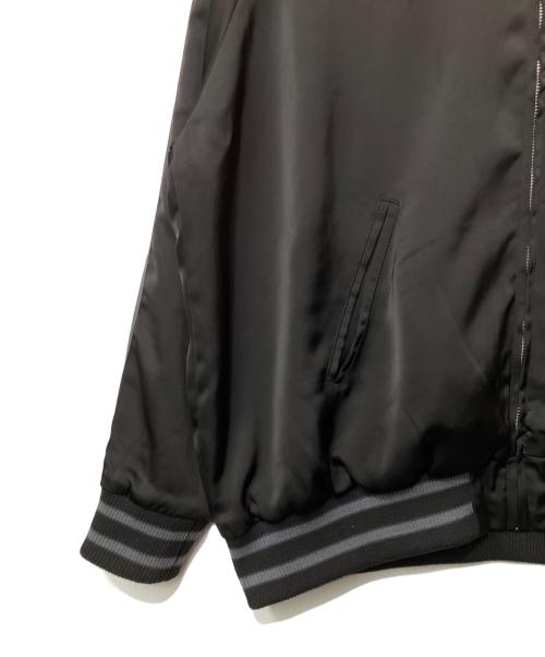 Ed Hardy（エド ハーディー）ED HARDY (エド ハーディー) スカジャン ブラック サイズ:Lの古着・服飾アイテム