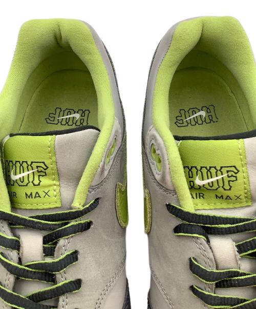 NIKE（ナイキ）NIKE (ナイキ) HUF (ハフ) スニーカー グレー×グリーン サイズ:27.5の古着・服飾アイテム