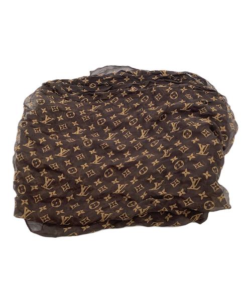 LOUIS VUITTON（ルイ ヴィトン）LOUIS VUITTON (ルイ ヴィトン) スカーフ ブラウンの古着・服飾アイテム