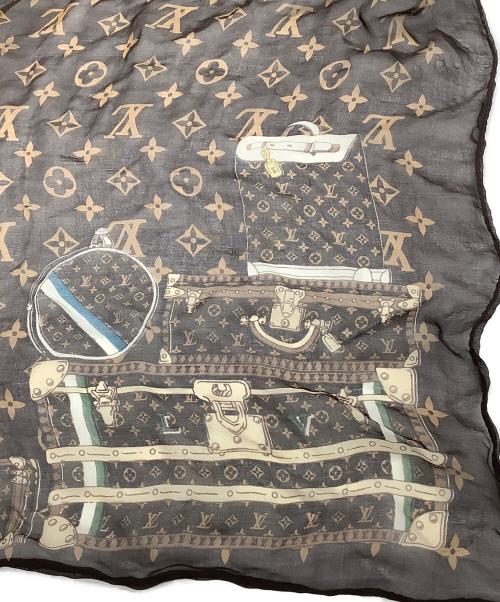 LOUIS VUITTON（ルイ ヴィトン）LOUIS VUITTON (ルイ ヴィトン) スカーフ ブラウンの古着・服飾アイテム