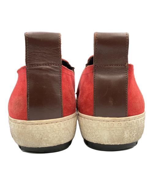 JIMMY CHOO（ジミーチュウ）JIMMY CHOO (ジミーチュウ) スリッポン レッド サイズ:42の古着・服飾アイテム