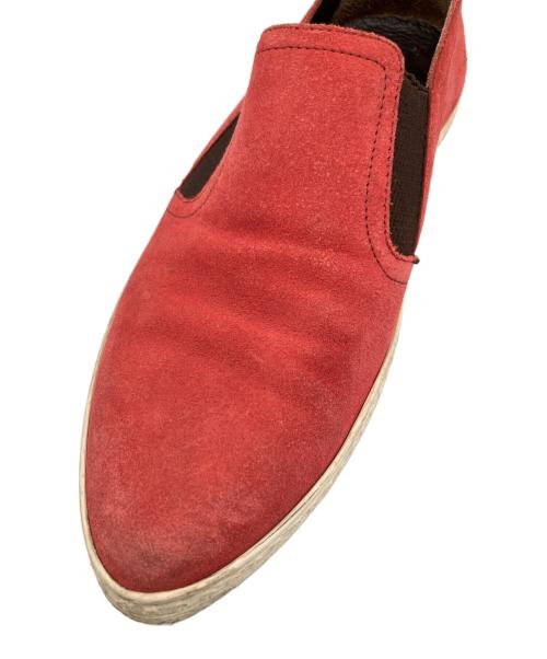 JIMMY CHOO（ジミーチュウ）JIMMY CHOO (ジミーチュウ) スリッポン レッド サイズ:42の古着・服飾アイテム