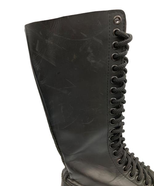 UNDERCOVER（アンダーカバー）UNDERCOVER (アンダーカバー) レースアップブーツ ブラック サイズ:7の古着・服飾アイテム