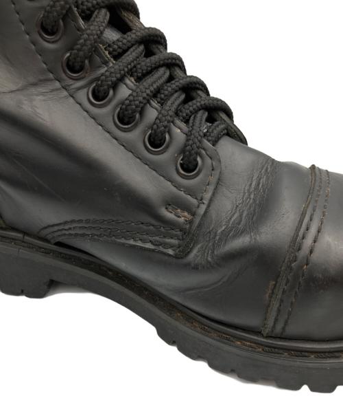 UNDERCOVER（アンダーカバー）UNDERCOVER (アンダーカバー) レースアップブーツ ブラック サイズ:7の古着・服飾アイテム