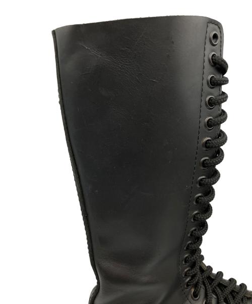 UNDERCOVER（アンダーカバー）UNDERCOVER (アンダーカバー) レースアップブーツ ブラック サイズ:7の古着・服飾アイテム