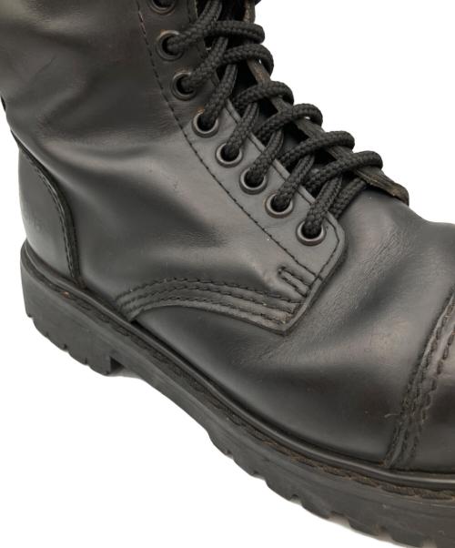 UNDERCOVER（アンダーカバー）UNDERCOVER (アンダーカバー) レースアップブーツ ブラック サイズ:7の古着・服飾アイテム