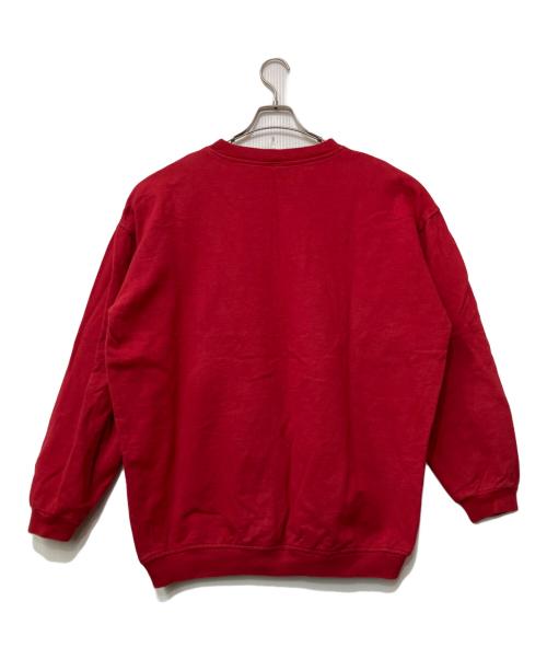 MAZE（メイズ）MAZE (メイズ) スウェット レッド サイズ:LARGEの古着・服飾アイテム