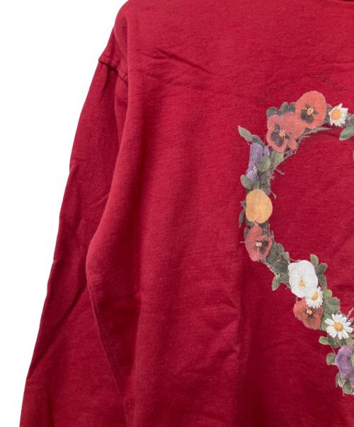 MAZE（メイズ）MAZE (メイズ) スウェット レッド サイズ:LARGEの古着・服飾アイテム