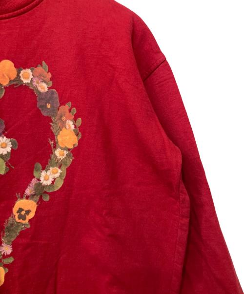 MAZE（メイズ）MAZE (メイズ) スウェット レッド サイズ:LARGEの古着・服飾アイテム