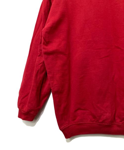 MAZE（メイズ）MAZE (メイズ) スウェット レッド サイズ:LARGEの古着・服飾アイテム