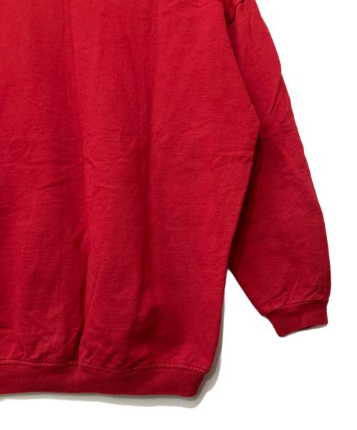 MAZE（メイズ）MAZE (メイズ) スウェット レッド サイズ:LARGEの古着・服飾アイテム