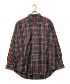 RALPH LAURENラルフローレン）の古着「長袖シャツ」｜レッド×グリーン×ブラック
